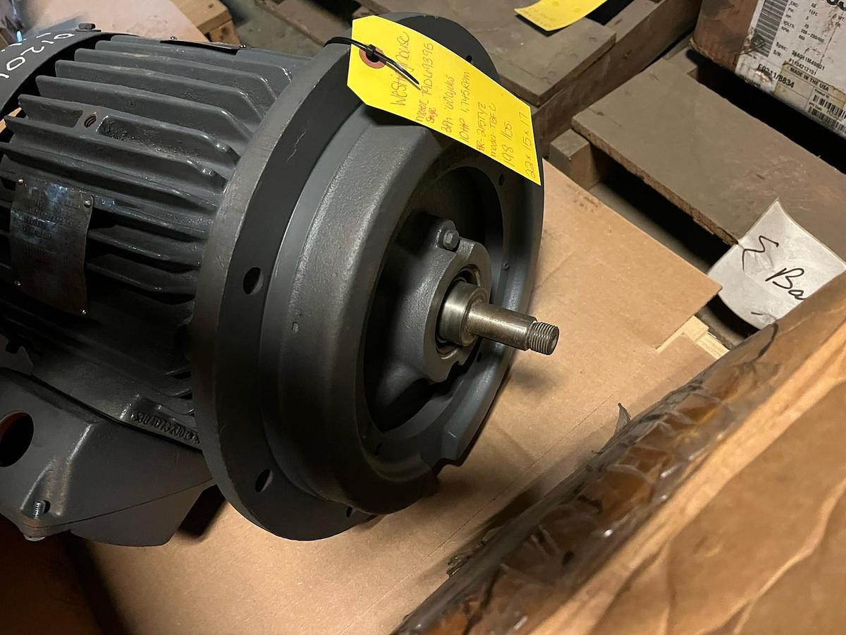 Used WESTINGHOUSE,79D68395,TBFC ELECTRIC MOTOR 10HP 1745RPM 3PH 215TYZ