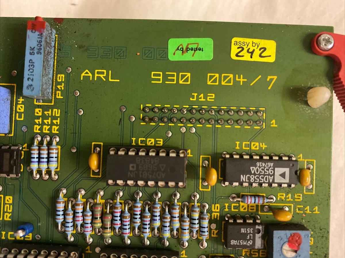 Used ARL,930-004/7,CONTROL BOARD