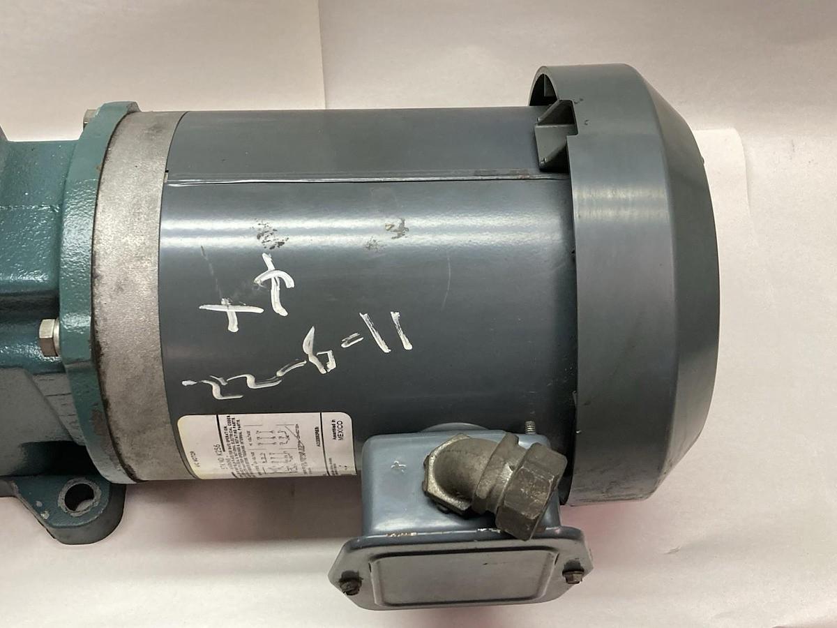 Used Dodge Tigear,MR94762L1,Gear Speed Reducer 1750RPM w/Leeson 1Hp Motor
