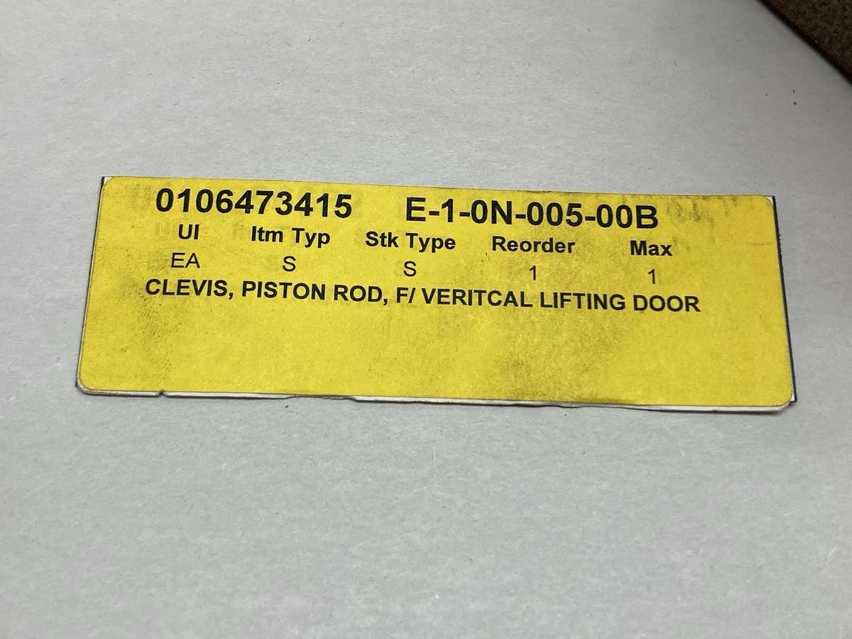 Used Unbranded,8K-20290,Piston Rod Clevis
