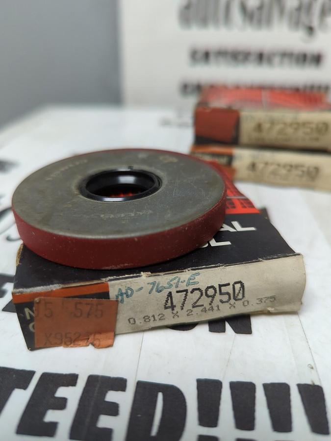 FEDERAL MOGUL,472950,OIL SEALS 0.812X2.441X0.375 LOT OF 5 NOS
