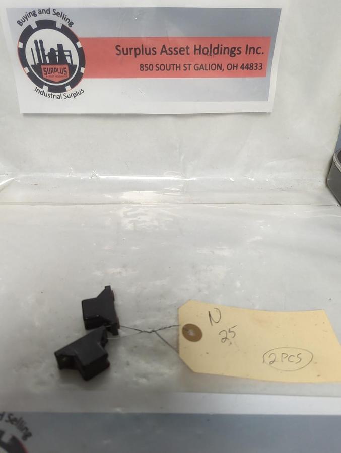 Used ALLEN BRADLEY,N25,THERMAL OVERLOAD HEATER ELEMENT LOT OF 2 PRE-OWNED
