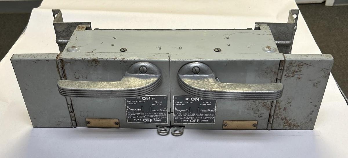 Used ITE,V7B3222,PANELBOARD SWITCH 60A 240V 3P