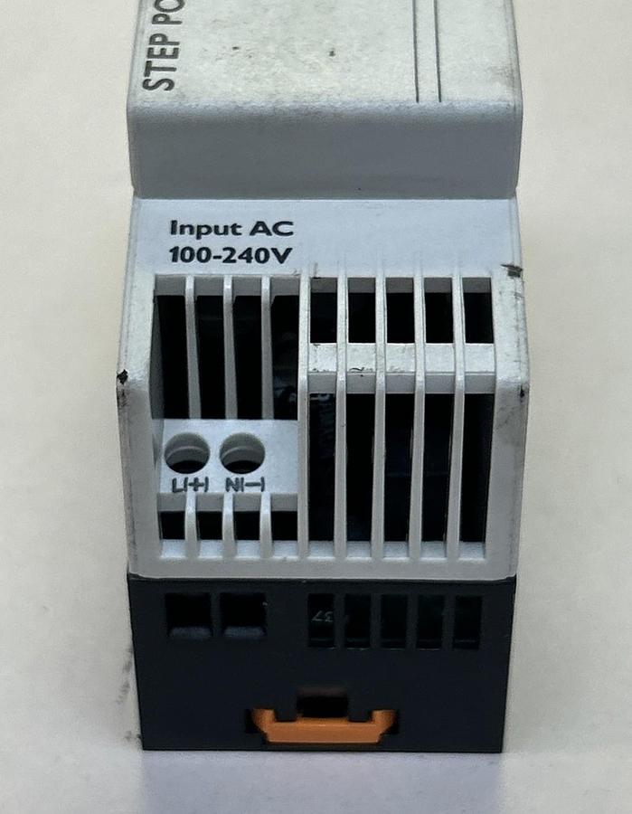 Used PHOENIX CONTACT,STEP-PS/1AC/24DC/0.75,POWER SUPPLY