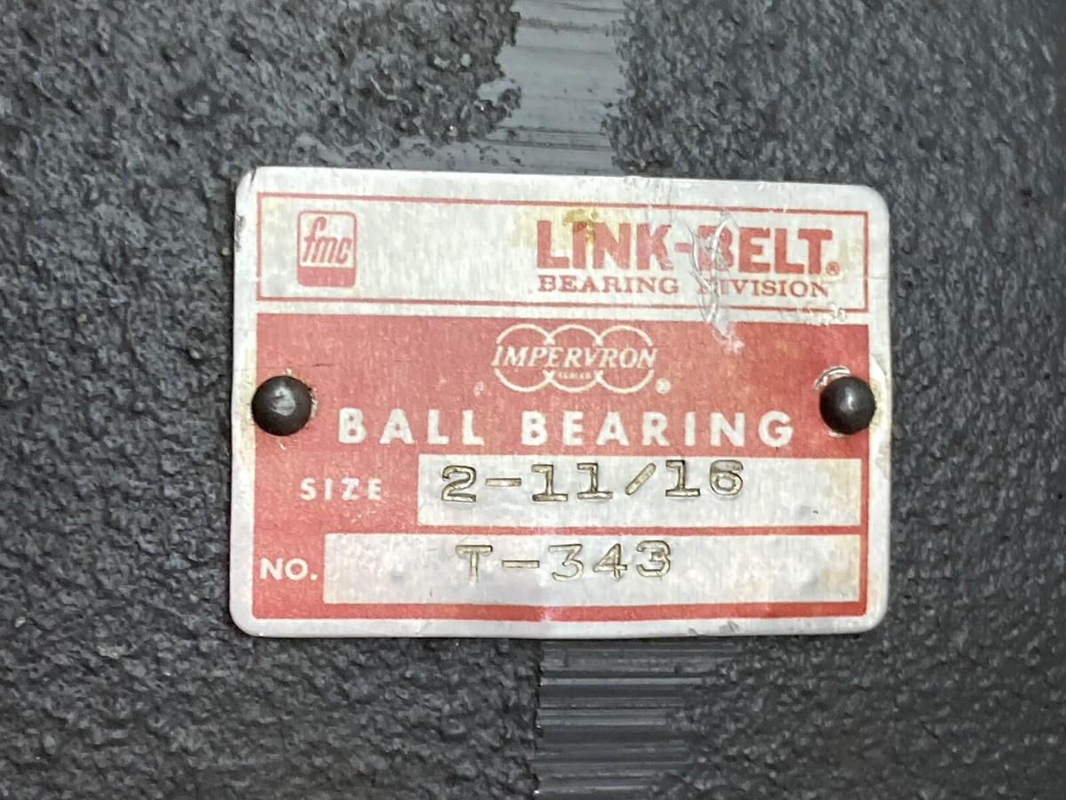 Link-Belt,T-343,Takeup Bearing 2-11/16 Inch