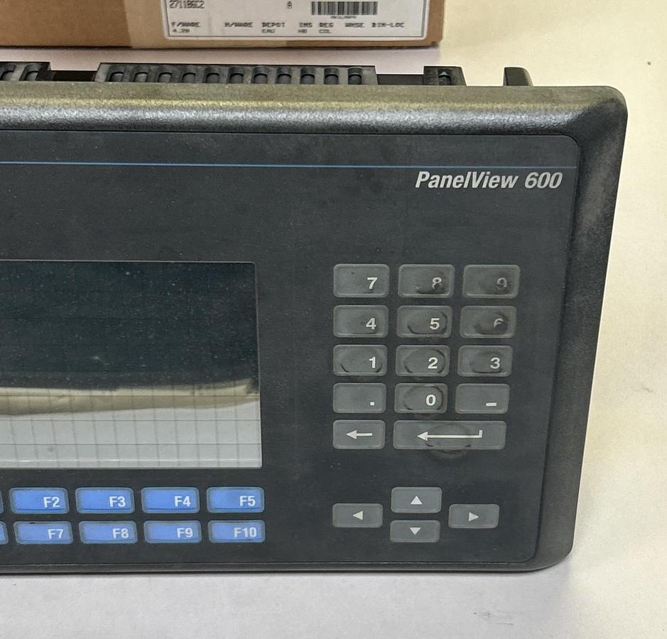 Used ALLEN BRADLEY,2711-B6C2,PANELVIEW 600