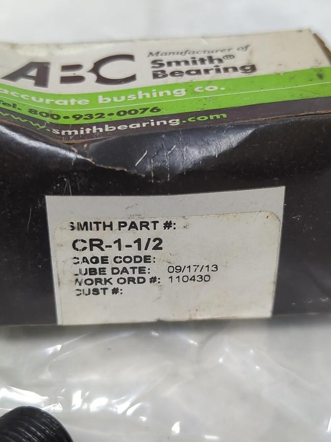 ABC SMITH BEARING,CR-1-1/2,CAM FOLLOWER NOS