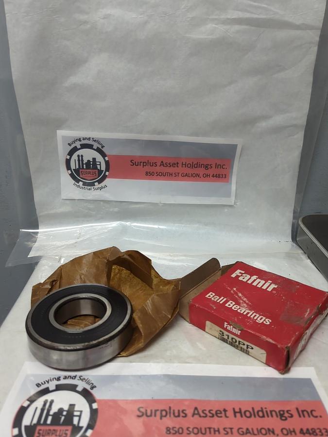 FAFNIR,310PP,RUBBER SEALED BALL BEARING NOS