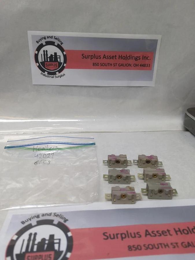 Used ARROW HART,42011,OVERLOAD HEATER ELEMENT LOT OF 6 PRE-OWNED