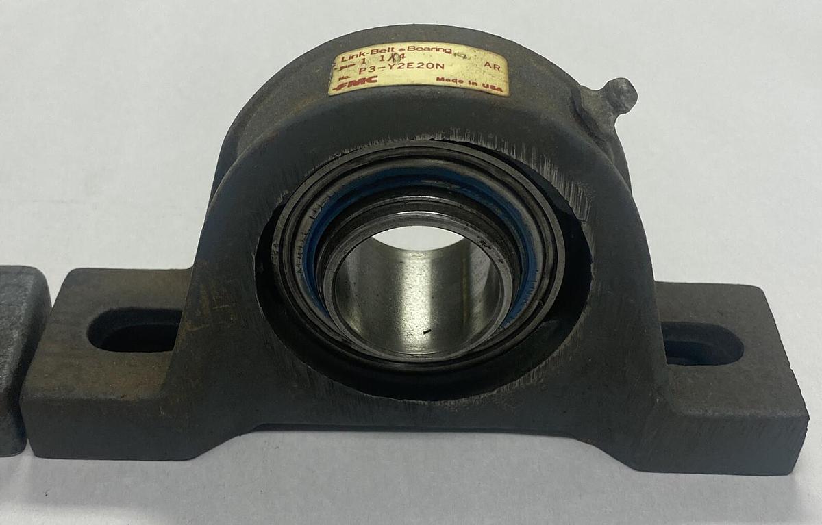 Rexnord Link Belt,P3Y2E0N,Pillow Block Bearing 1-1/4 INCH BORE Lot Of 2 NOS