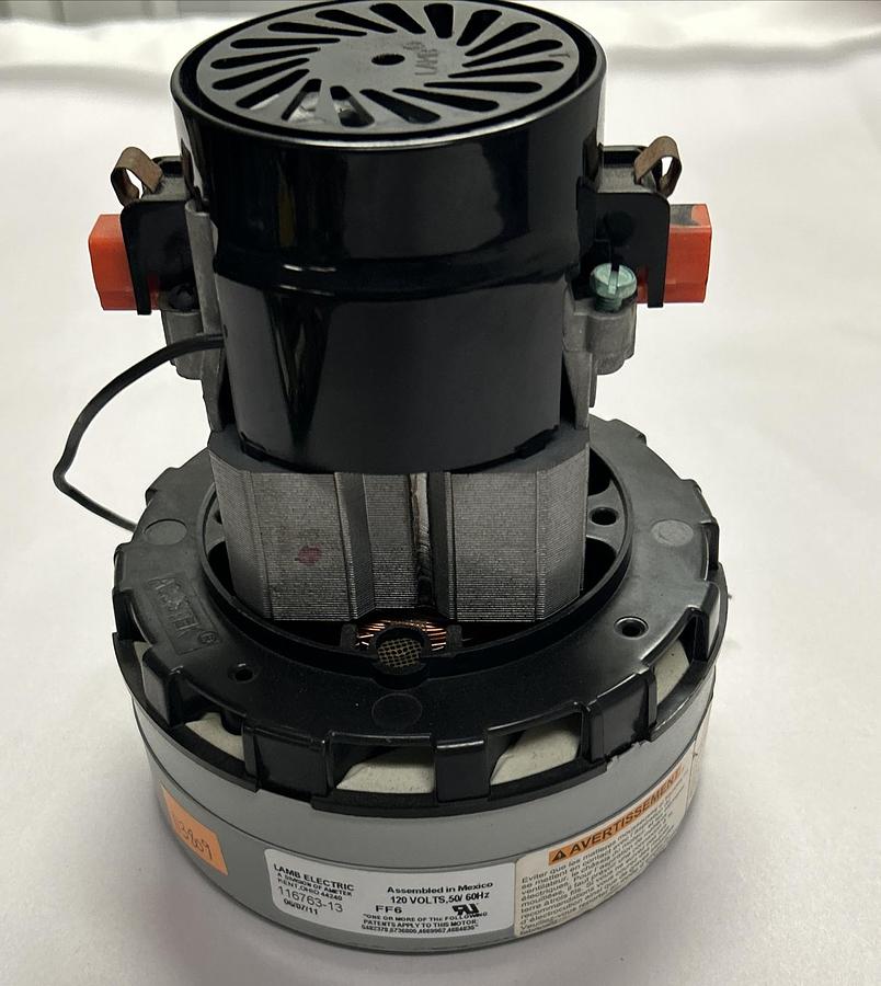 Used LAMB ELECTRIC,116763-13,VACUUM MOTOR 120V