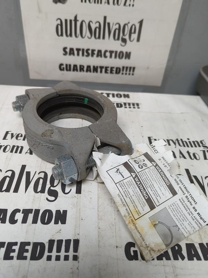 VICTAULIC,3/88.9-89,STYLE 89 3 INCH RIGID FLEX COUPLING NOS