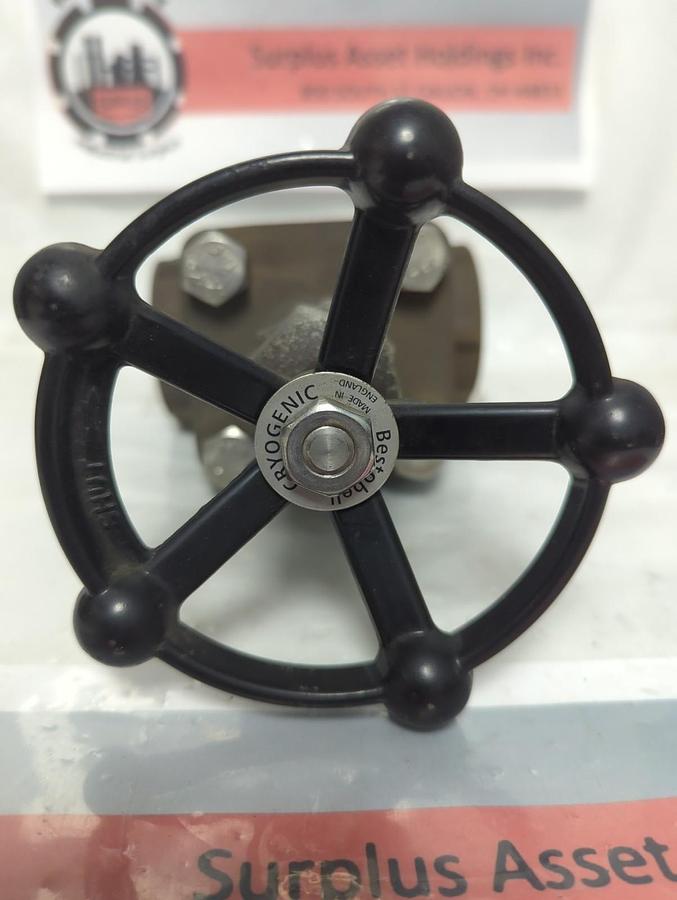 CRYOGENIC BESTOBELL,DN40 PN50,SHUT OFF VALVE NOS