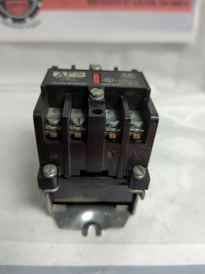 Used ALLEN BRADLEY,700-N400A1,SERIES C TYPE N AC RELAY PRE-OWNED