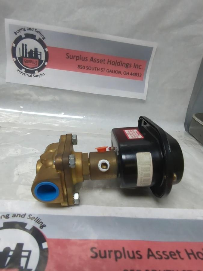 Used PALL,1198855,PALLAMATIC II SOLID STATE DRAIN VALVE 5-175 PSIG 6 WATT 120/110V