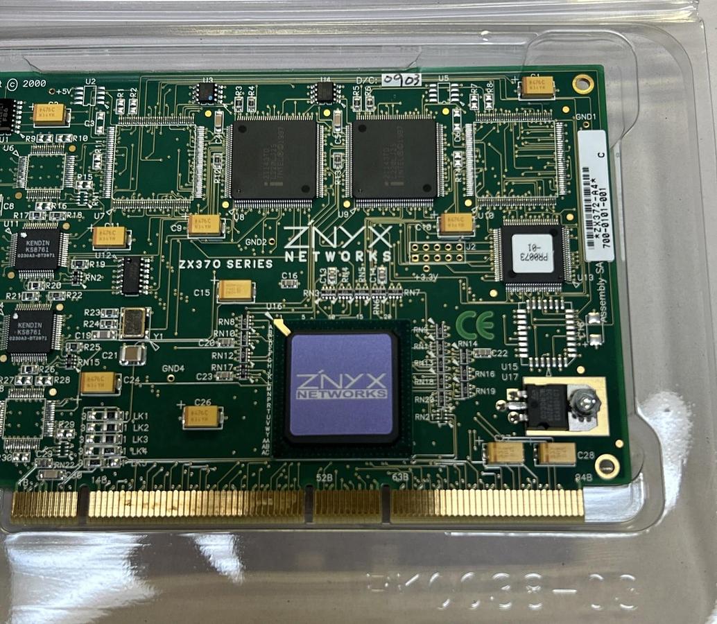 ZNYX,ZX372-A4,NIC FAST ETHERNET ADAPTER CIRCUIT BOARD NOS
