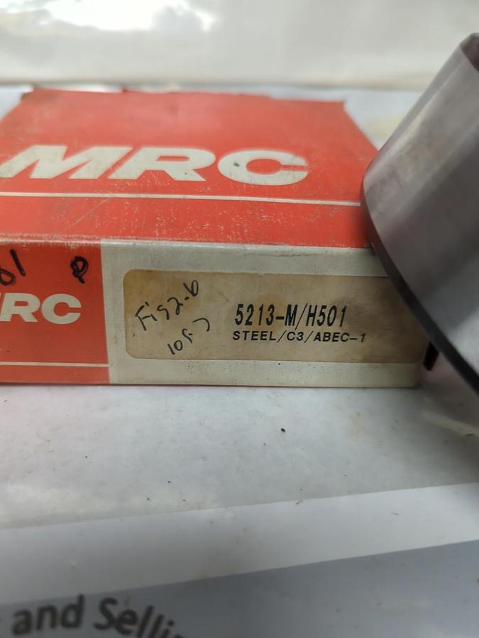 MRC,5213-M/H501,DOUBLE ROW BALL BEARING NOS