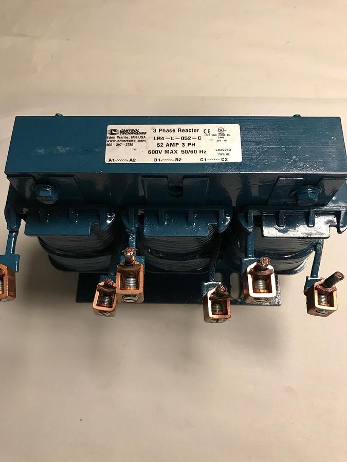 Used Control Techniques,LR4-L-052-C 3,Phase Reactor