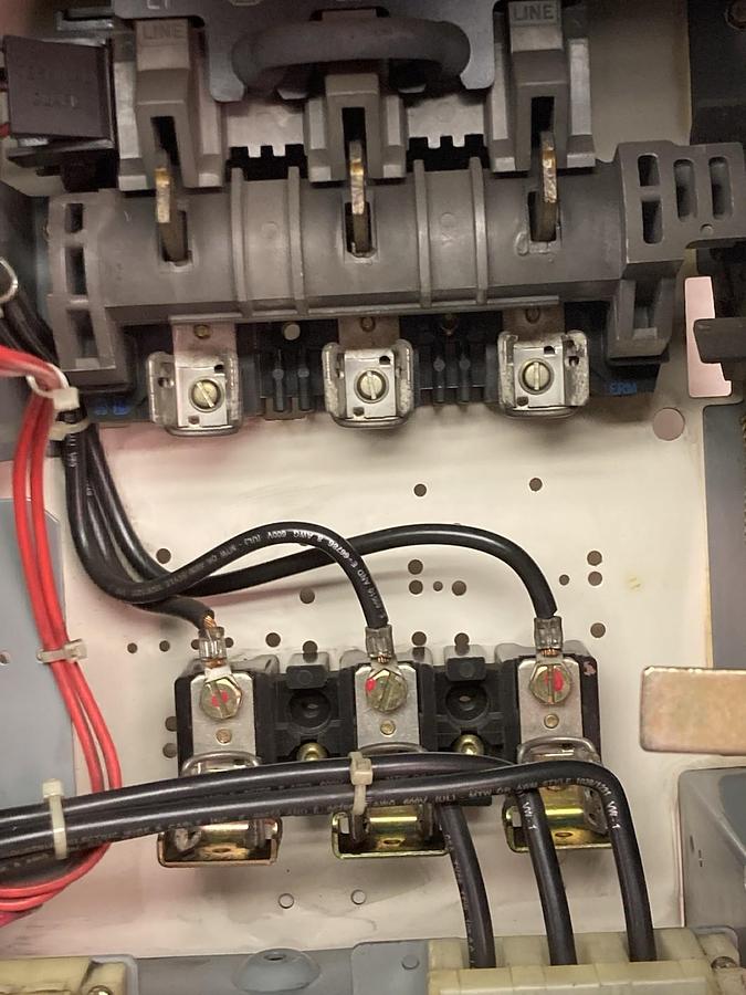 Used Allen-Bradley,2112B FVNR,12 Inch Size 2 FUSED MCC Bucket 480V 60Hz