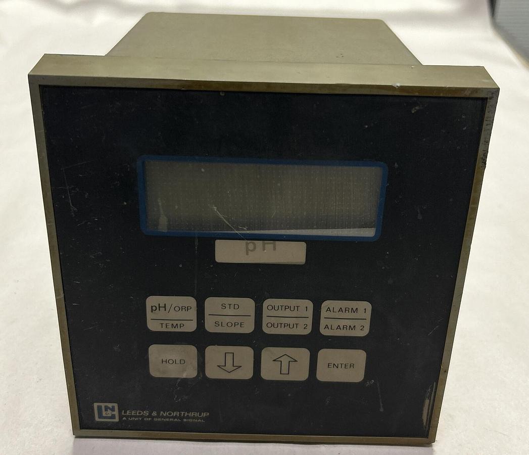 Used LEEDS & NORTHRUP,7082-12,PH ANALYZER