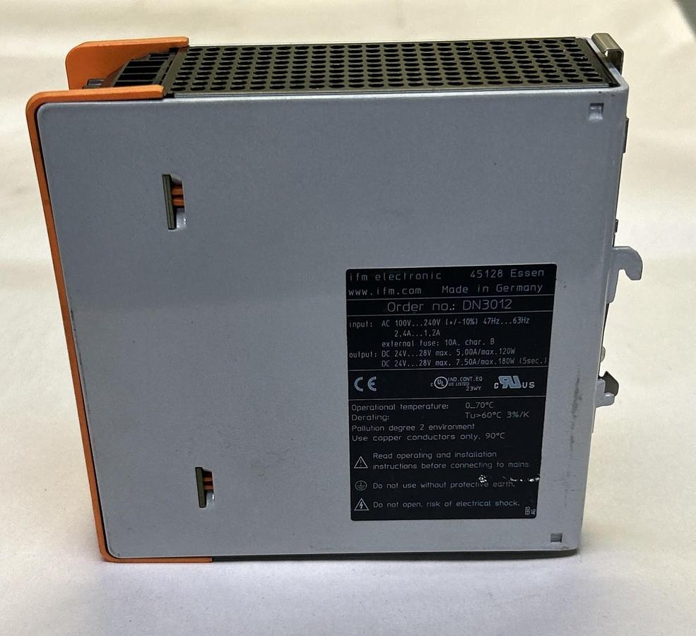 Used EFECTOR IFM,DN3012,POWER SUPPLY