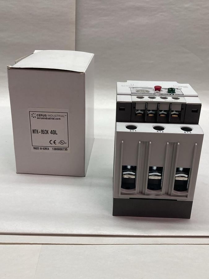 Cerus,MTK-95/3K 40L,Thermal Overload Relay 6kV 10A 50/60Hz
