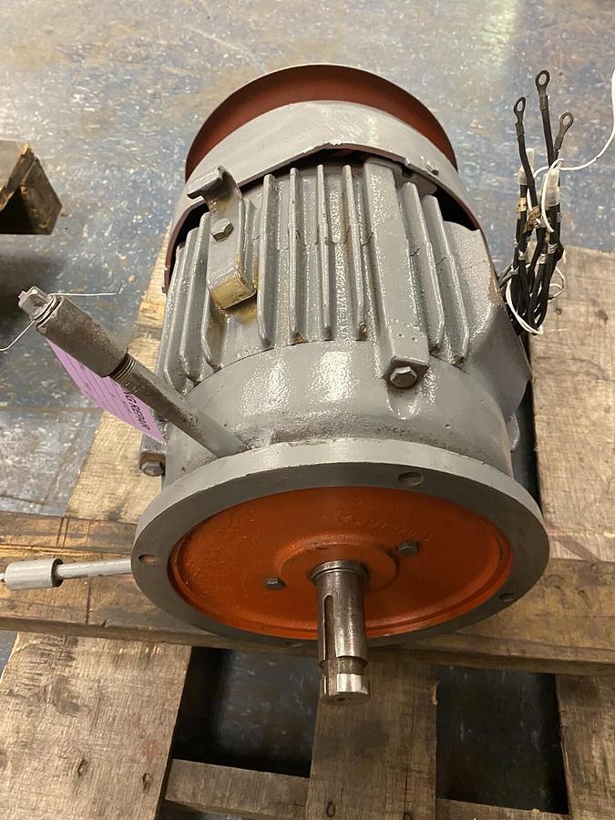 Used Siemens Allis,RCZV-MT,Induction Motor 7.5HP 1740RPM 460v 213HP