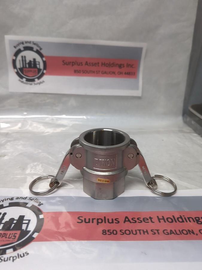 Used DIXON,D-125,CAM & GROOVE COUPLING 1-1/4 INCH PRE-OWNED