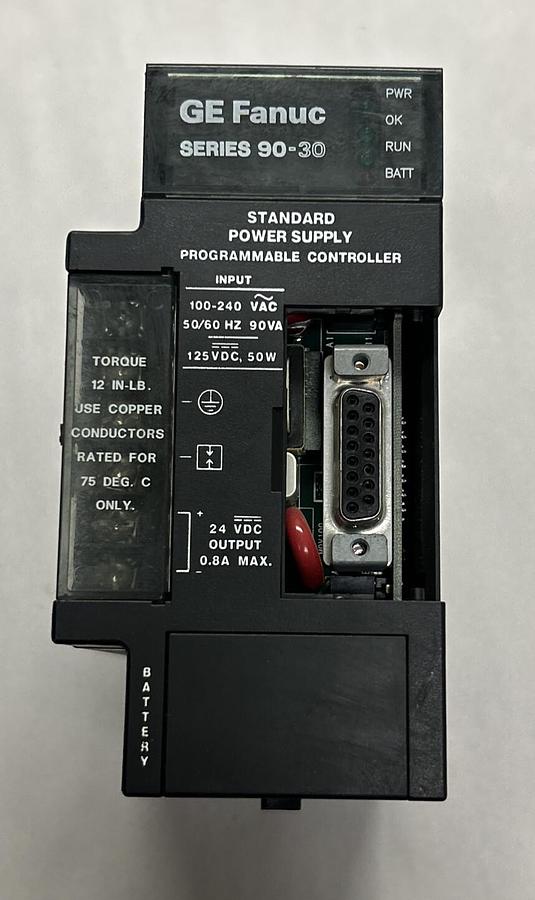 Used GE FANUC,IC693PWR321U,POWER SUPPLY