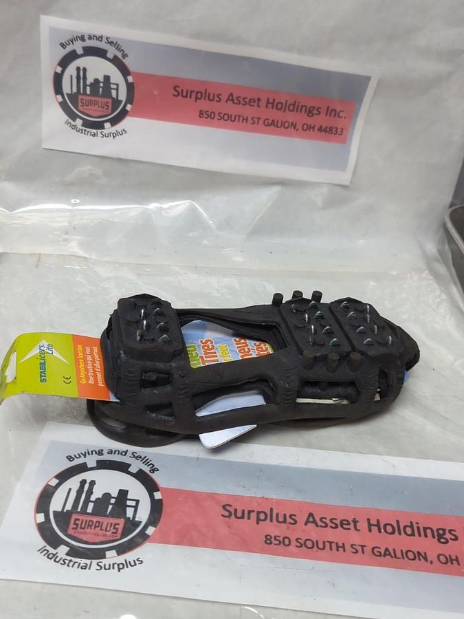 STABILIZERS LITE,SIZE S,STUDDED SNOW TIRES FOR YOUR FEET NOS