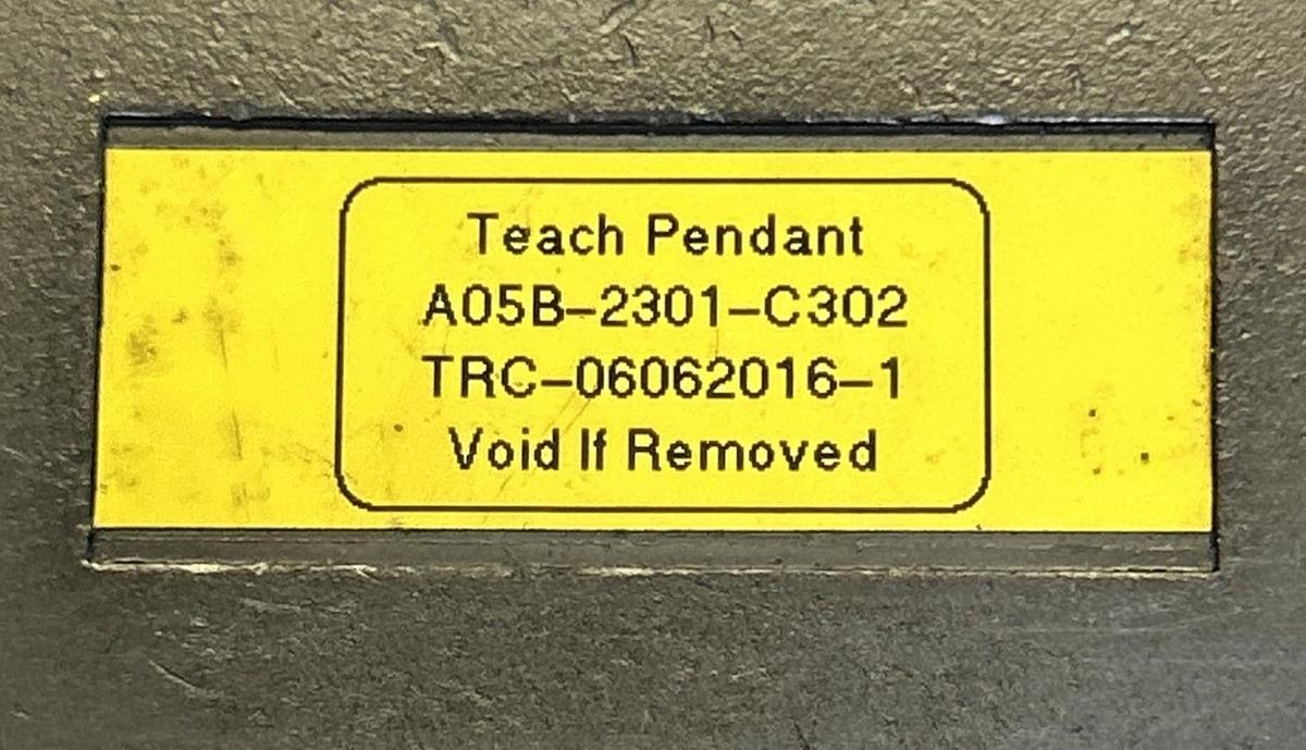 Used FANUC,A05B-2301-C302,ROBOT TEACH PENDANT