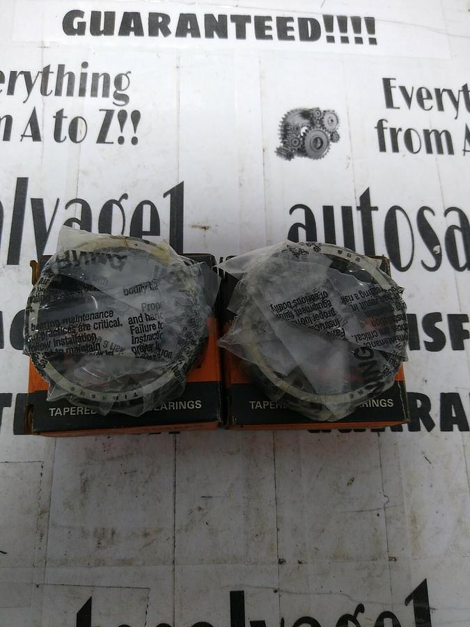 Timken,15520,Roller Bearing Cup Lot of 2 NOS