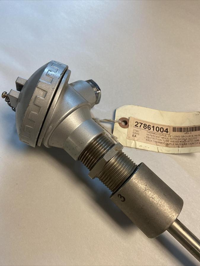 Barber Colman,SKS-5711-006,Thermocouple 24 INCH 081009-01 NI-NI-18% Moly