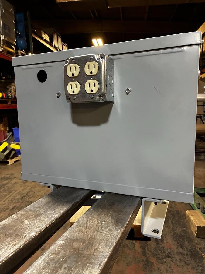 Used ACME,T3533411S,TRANSFORMER 15 KVA HV 480D LV 240/120V 3PH