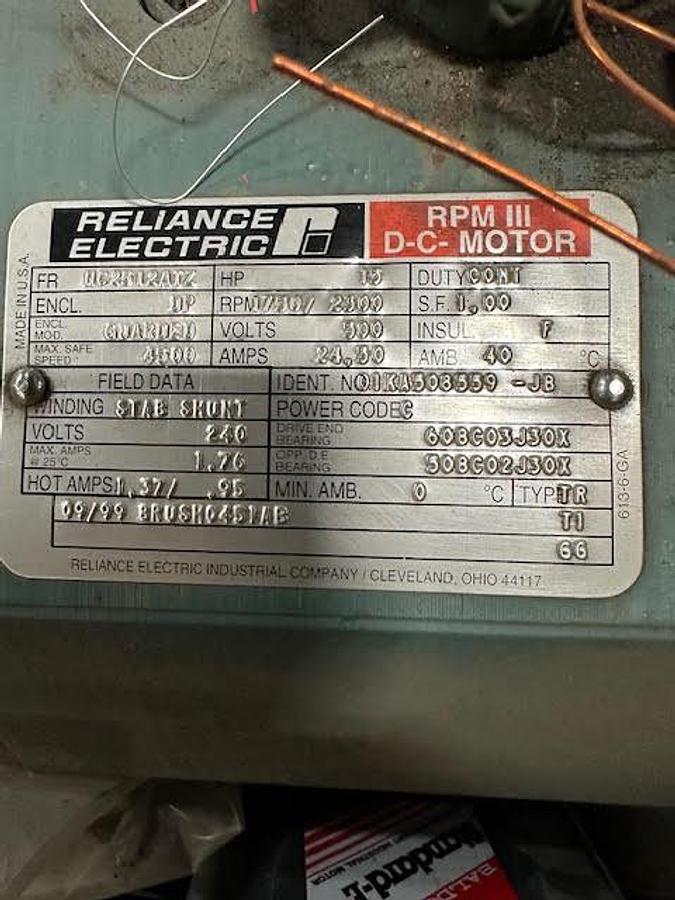 Used Reliance  UC2512ATZ