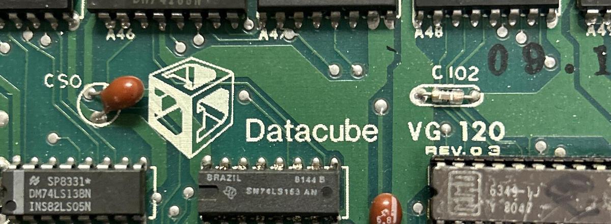 Used DATACUBE,VG120,PC CIRCUIT BOARD