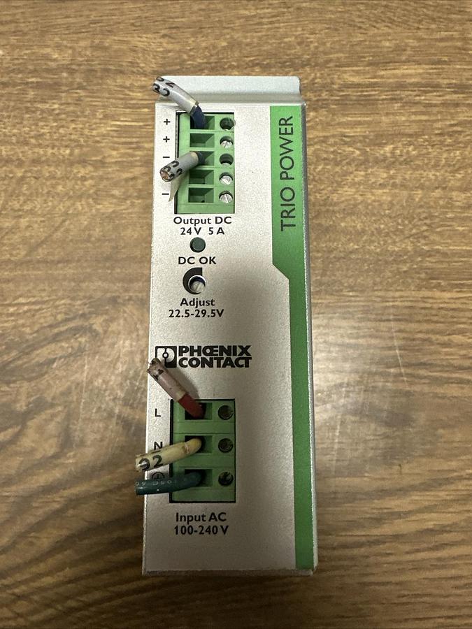 Used Phoenix Contact,Trio-PS/1AC/24DC/5,Power Supply