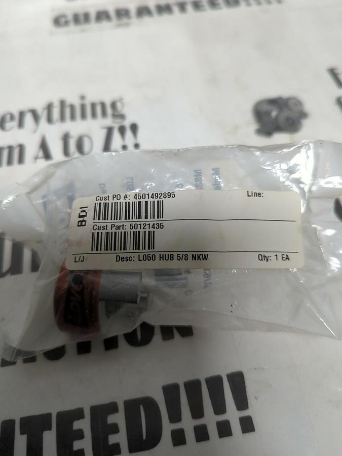 Used LOVEJOY,LO50-HUB-5/8,COUPLING NEW