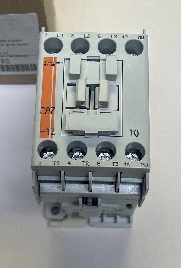 Used SPRECHER & SCHUH,CA7-12-10-120,CONTACTOR NEW