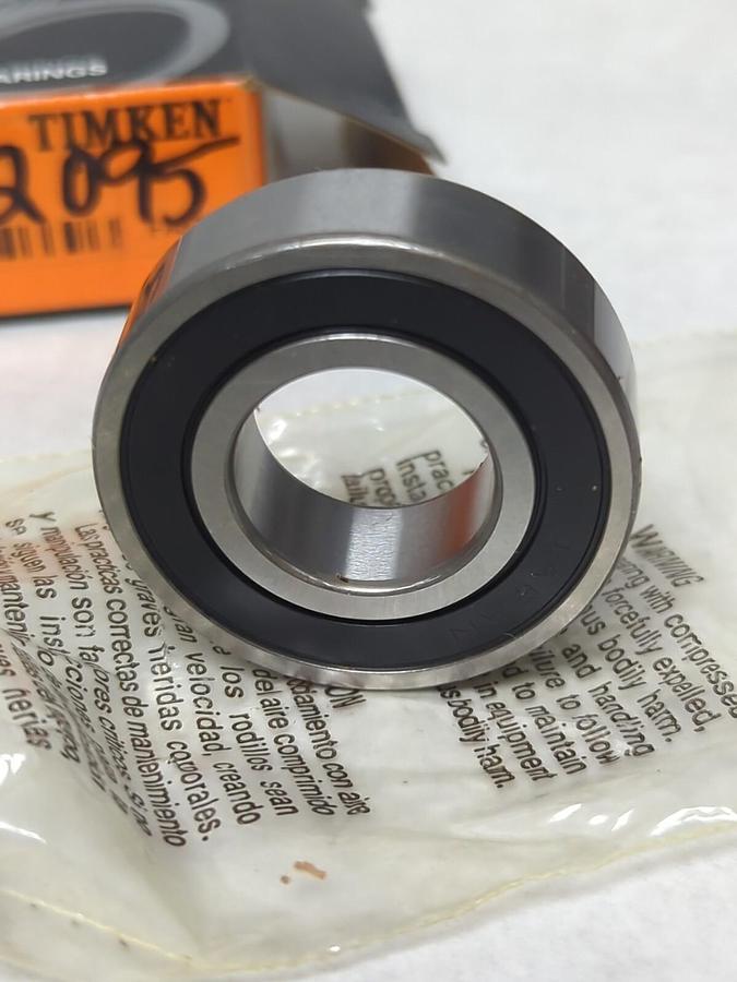 TIMKEN,9104PP,DEEP GROOVE BALL BEARING RUBBER SEALED NOS