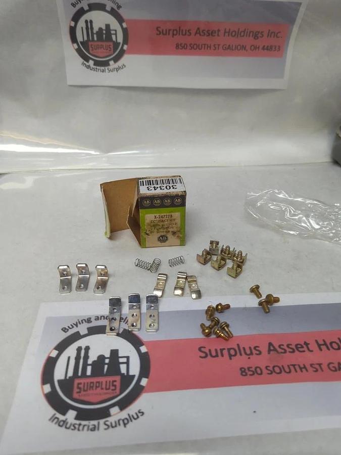 ALLEN-BRADLEY,X-247278,CONTACT KIT 3-POLE NOS