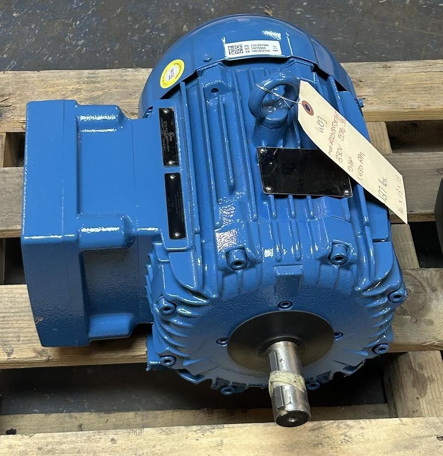 WEG,R00518XT3E184T,MOTOR 5HP 380V 1435RPM 3PH 182/4T FRAME