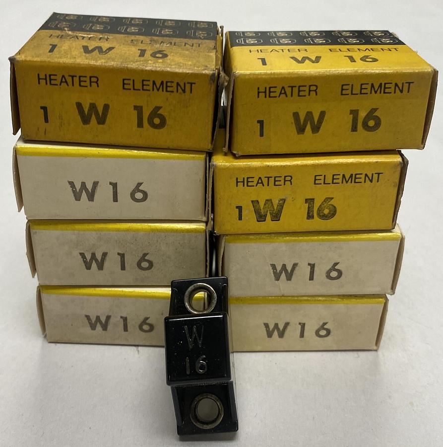 Allen-Bradley,W16,Heater Lot Of 8 NOS