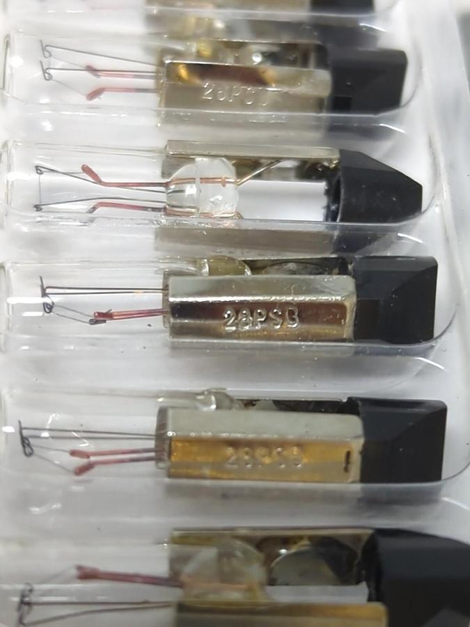 MINIATURE INCANDESCENT,T2,LAMPS 28PSB-I NO.5 TEL-SLIDE  1W BOX OF 10 NEW