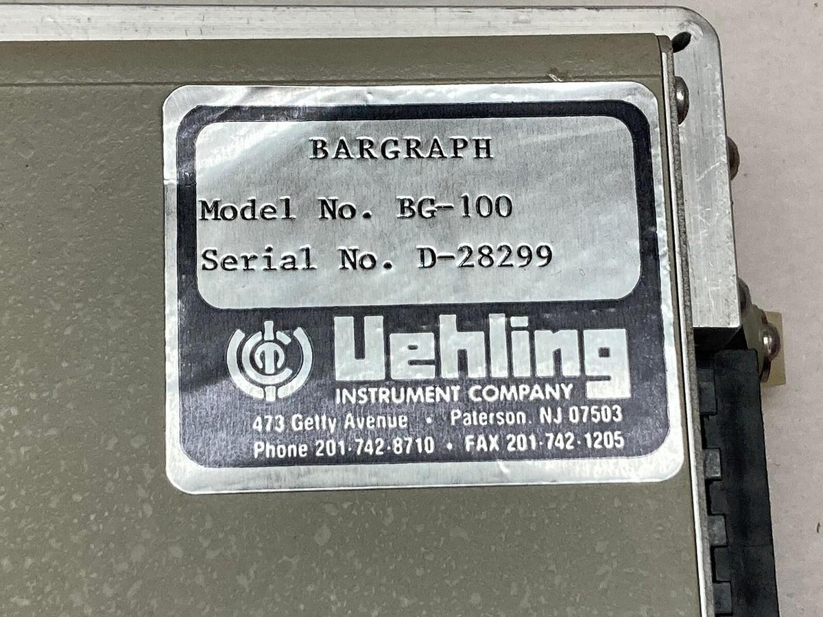 Uehling,BG-100,Bargraph