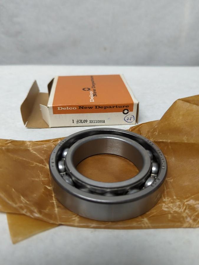 NDH DELCO,3L09,DEEP GROOVE BALL BEARING NOS