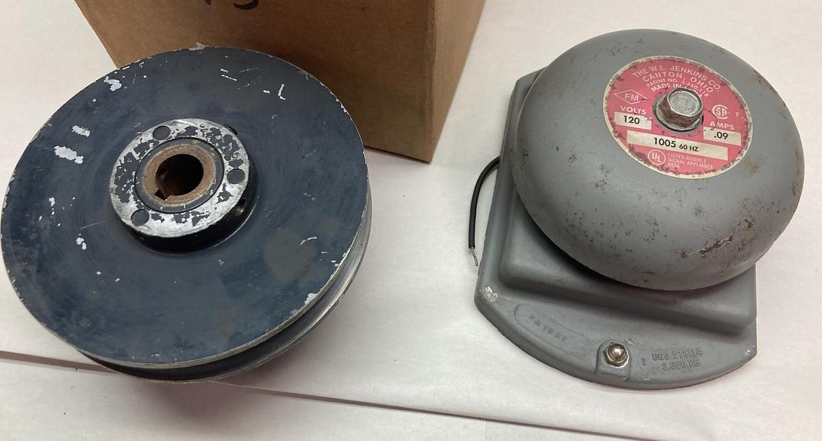 Used W.L Jenkins Company,Patent 3550118,Supering Bell 1005 120VDC 0.09A