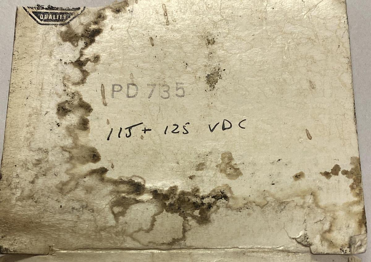 ALLEN BRADLEY,PD735,COIL 115-125VDC NEW NO BOX