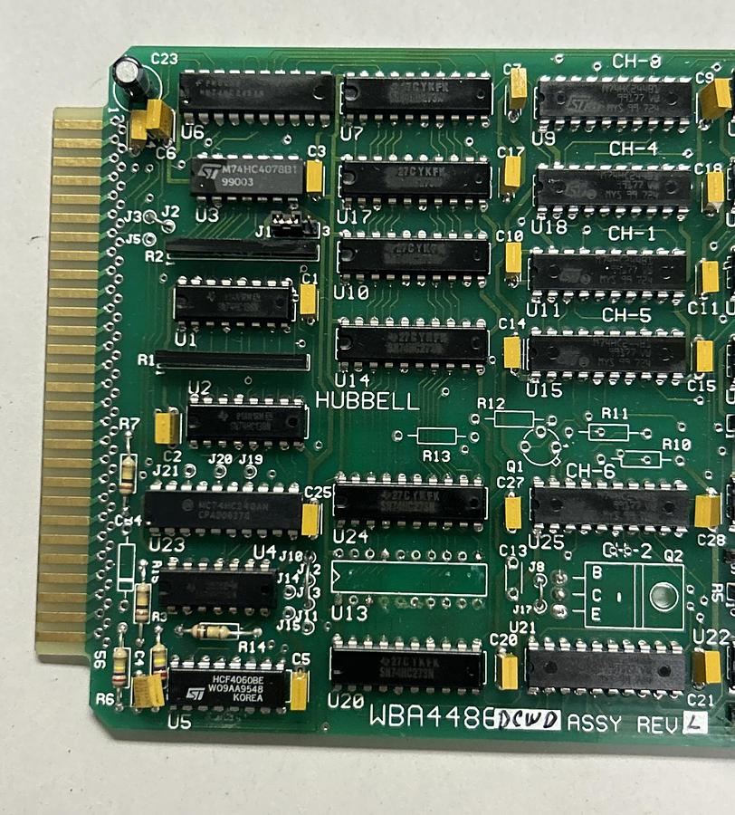 HUBBELL,WBA4486,CONTROL BOARD NOS