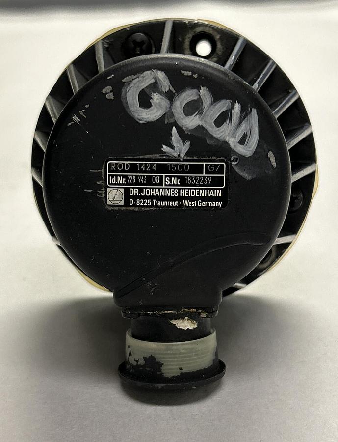 Used HEIDENHAIN ROD,1424 1500,ROTARY ENCODER